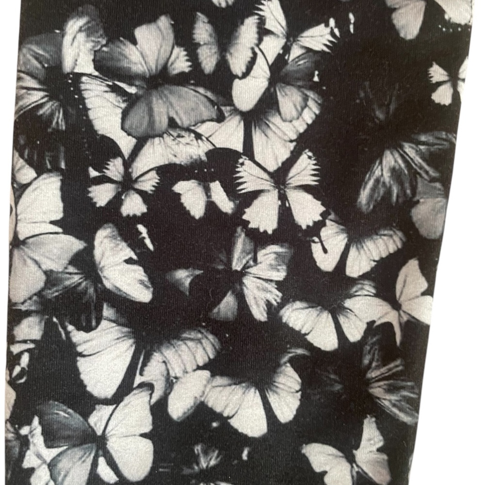 Alo Yoga Black and White  Butterfly Leggings Women’s Size S - Picture 4 of 9